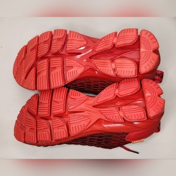 Running men's shoes in red, very comfortable - Picture 5 of 8